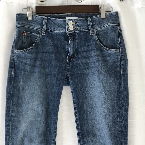 Hudson Collin fra jeans Rolled Hem Flap Pocket Size 26 - Picture 3 of 13
